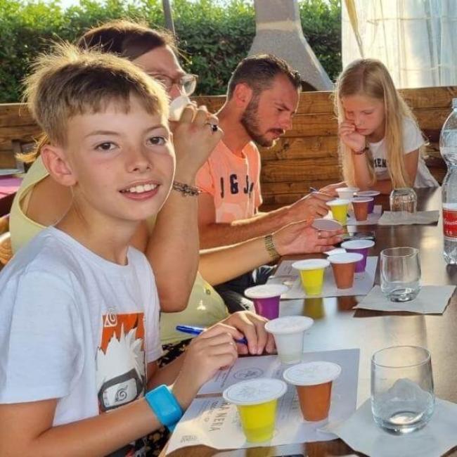 Olio Toscano IGP Terra Nera - Degustazioni per bambini