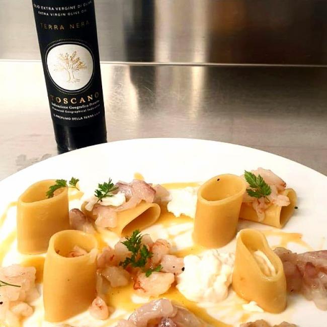 Olio Terra Nera è anche al "Ristorante Croce d'Oro" Gerenzano (Varese)